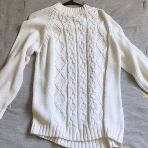 Cozy White Sweater